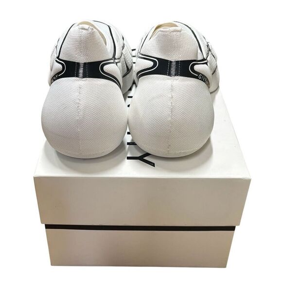 Givenchy TK 360 Plus Low Top Mesh Sneakers in White/Black NWB Size 45 main image 5